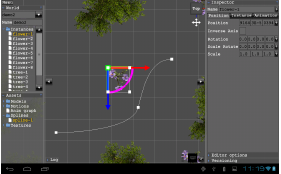 Editor main UI on Android