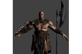 Barbarian 'High Poly' (1)