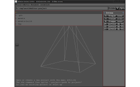 Editor project creation