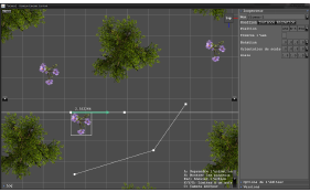 Instance edition in orthographic view